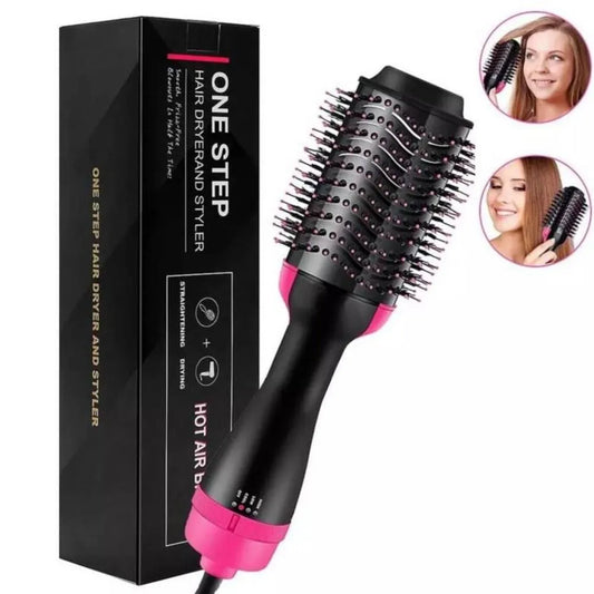 Oferta Super Cepillo 2 en 1 Secador y Alisador